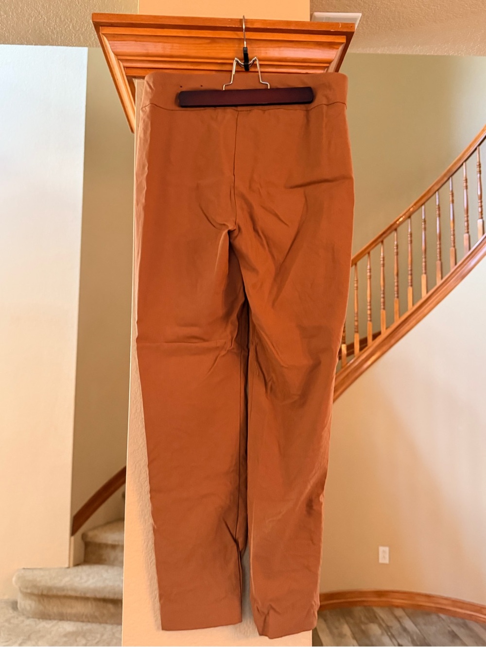 INC International Concepts Women's Camel Brown Straight Dress Pants - Picture 2 of 2